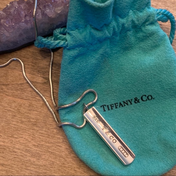 Tiffany & Co. Jewelry - Authentic Tiffany &Co. 1837 Bar Necklace
